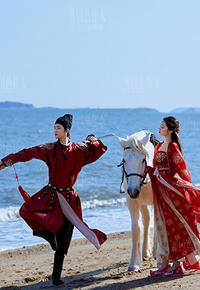 海景漢服|廈門(mén)海邊最優(yōu)創(chuàng  )意的婚紗照